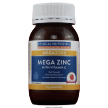 ETHICAL NUTRIENTS Megazorb  Mega Zinc With Vitamin C