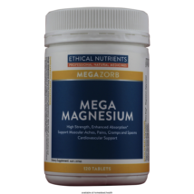 ETHICAL NUTRIENTS Megazorb   Mega Magnesium