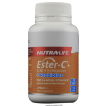 NUTRALIFE Ester-C + 500 + Echinacea +Probiotics