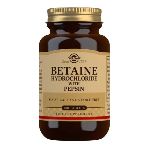 buy solgar betaine hydrochloride with pepsin