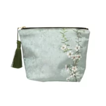 100%NZ Vintage Botanical Manuka Velvet Cosmetic Bag